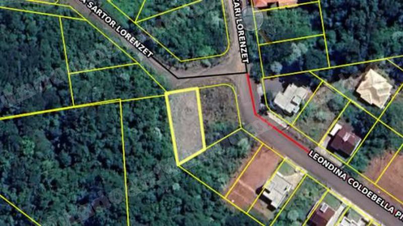 Terreno de 409 m2 em leilao em Concórdia/SC