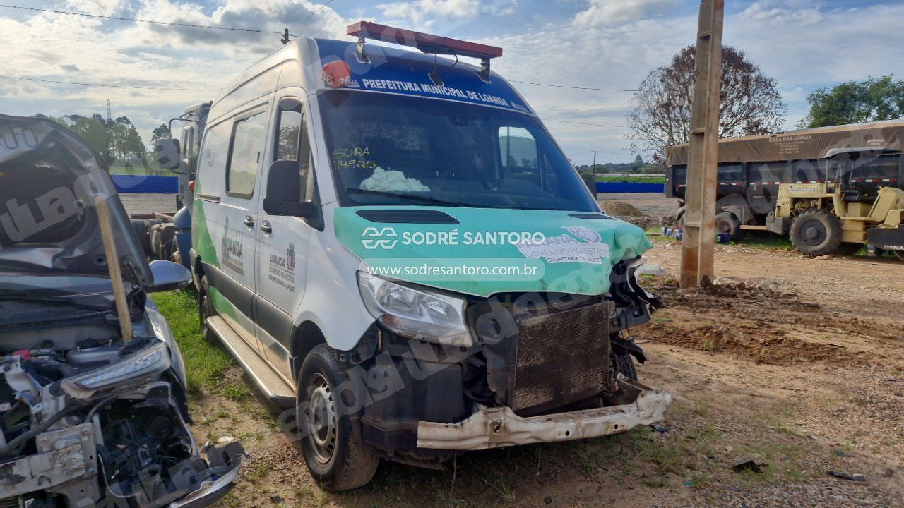 Mercedes-Benz 417 Ambul 2024 em leilão em São José dos Pinhais/PR
