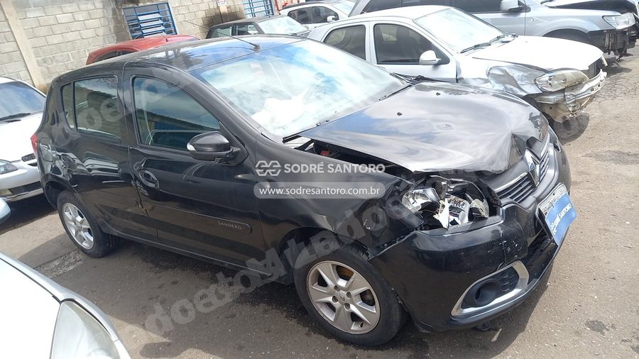 Renault Sandero Dyna 16 2017 em leilão em Monte Mor/SP