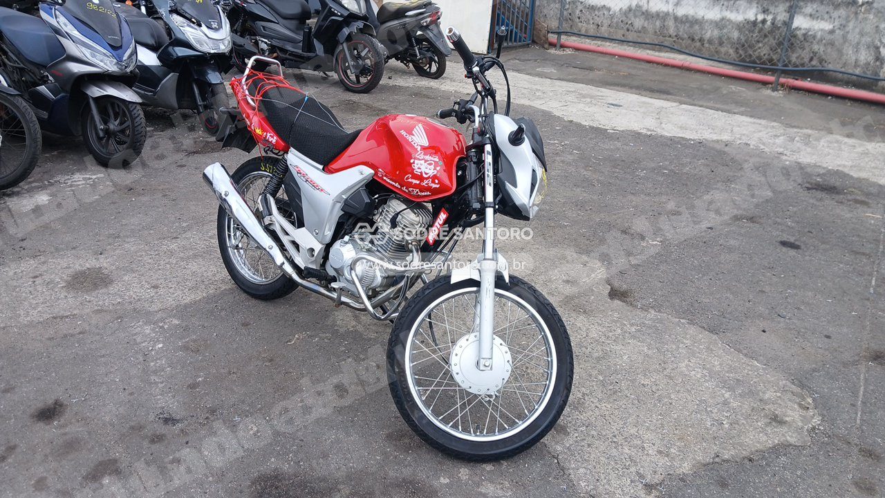 Honda Cg 160 Start 2024 em leilao em Brasil