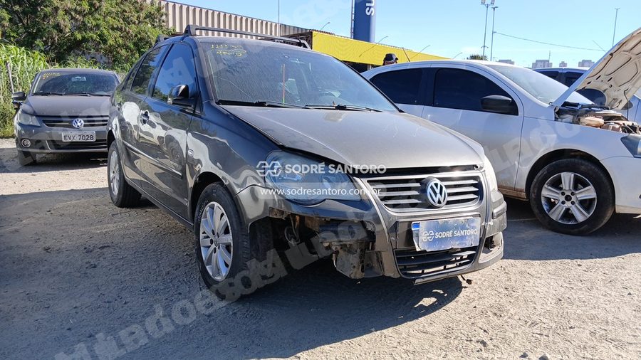 Volkswagen Polo Sedan 1.6 Comfor 2009 em leilão em Guarulhos/SP